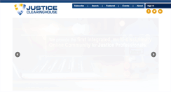 Desktop Screenshot of justiceclearinghouse.com